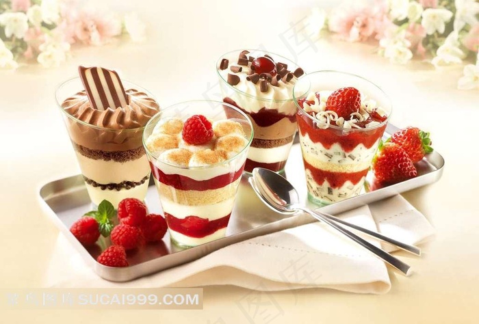 美味冰淇淋素材