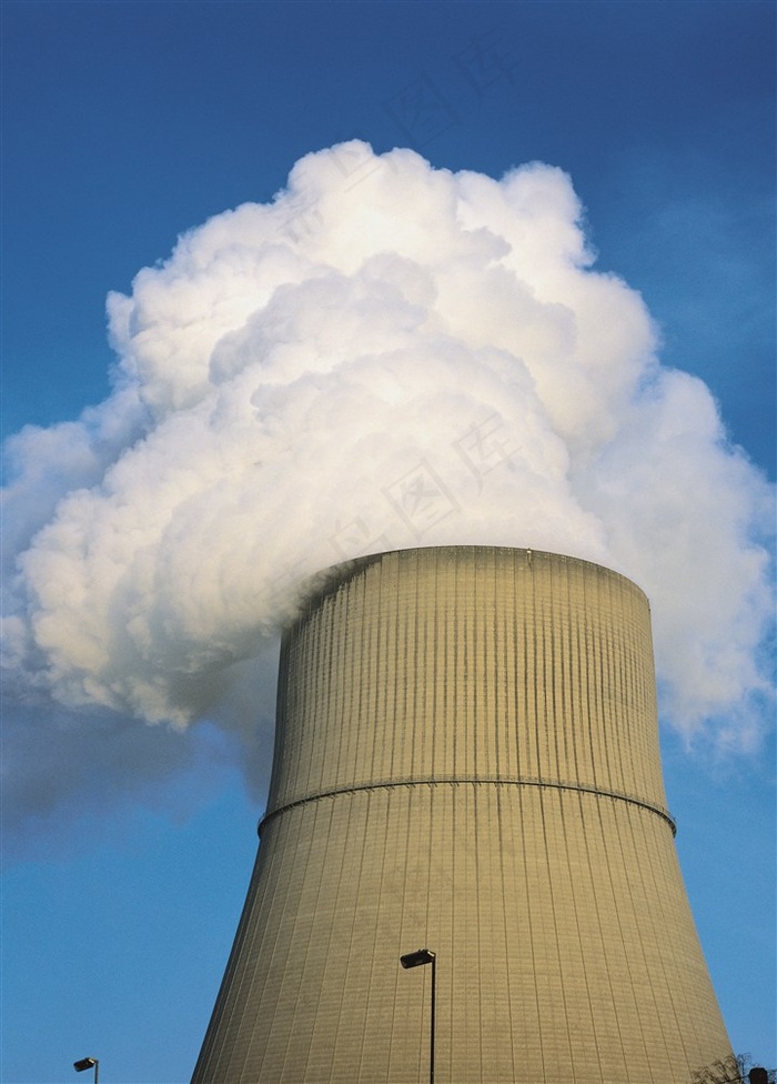 工业烟囱图片素材