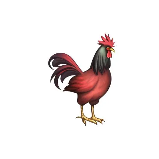 公鸡免抠(2048x2048)