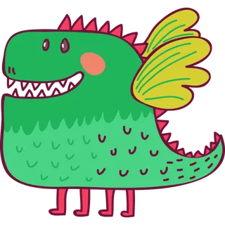 卡通恐龙生日宝宝宴派对素材恐龙派对免扣素材