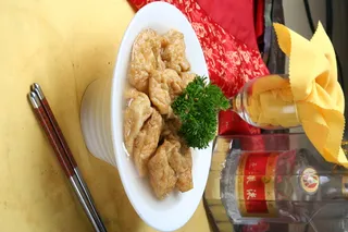 清汤炖炸豆腐