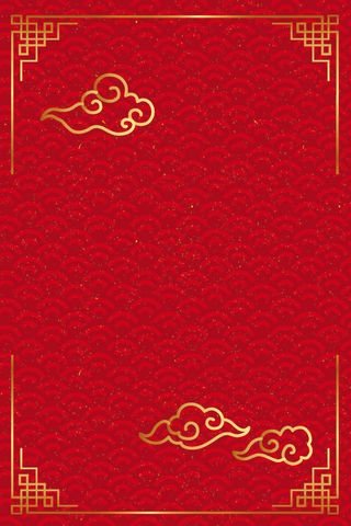 中国风传统水墨古风古典展板边框工笔画PS海报背景平面广告Ai设计素材