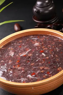 红枣黑米羹 (2)
