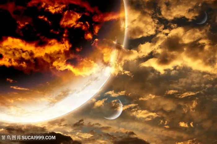 宇宙中的地球高清图片