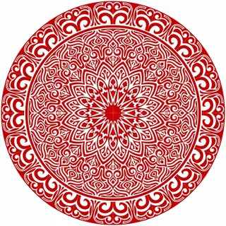 窗花剪纸 剪纸风元素