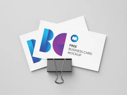 名片样机设计素材