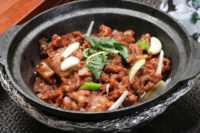 薄荷鹿肉煲