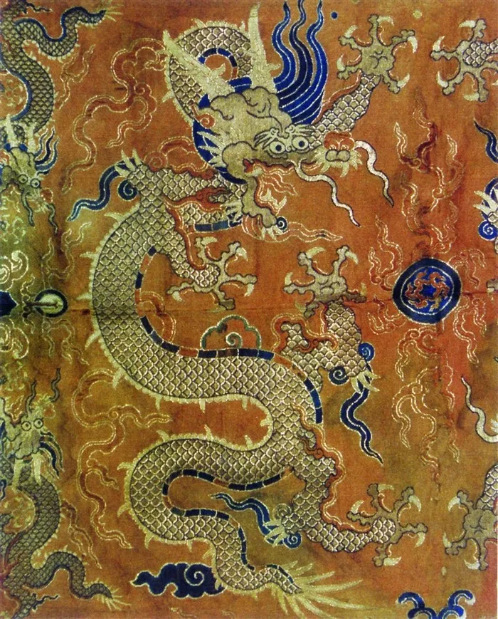 龙纹图案背景素材