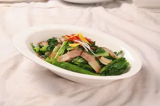 封缸肉小白菜