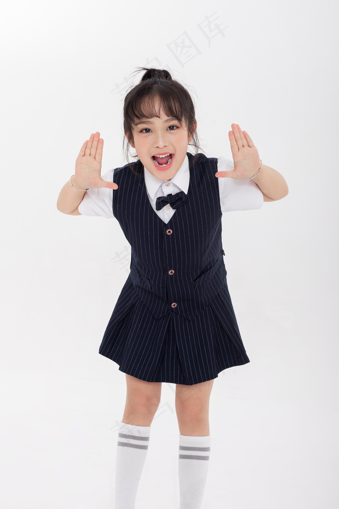 清新唯美可爱的女孩摄影图片 