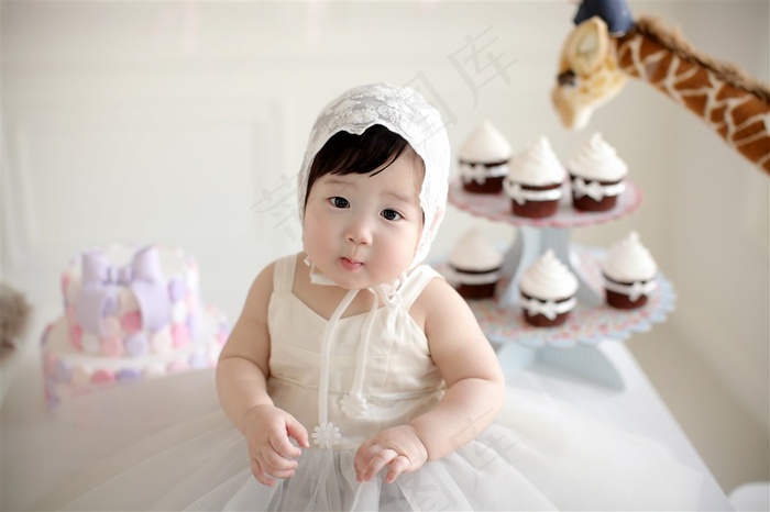 可爱宝贝摄影图片