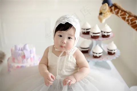 可爱宝贝摄影图片