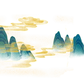 国潮素材png文件透明文件