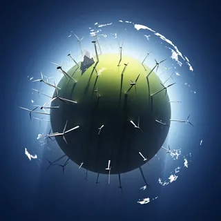 地球上可持续发展的绿色能源