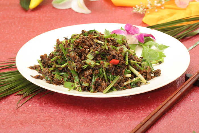 干煸外婆菜 (2)