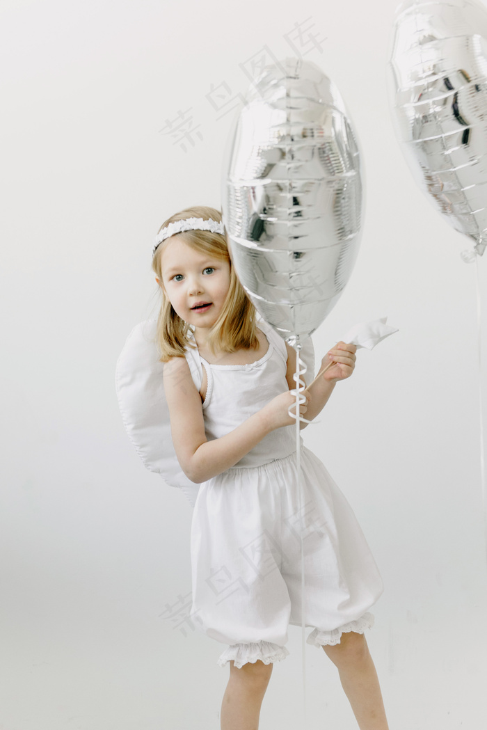 清新唯美可爱的女孩摄影图片