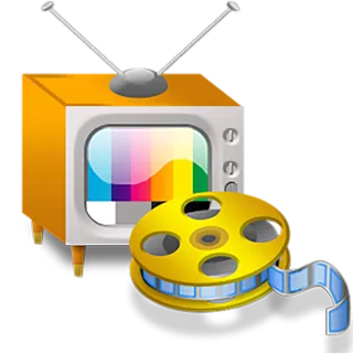 电视彩色图标