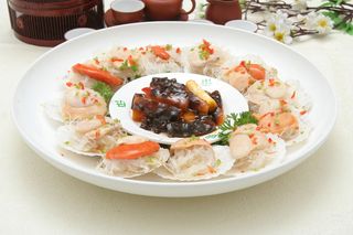 蚝皇海参拼扇贝68元 (1)