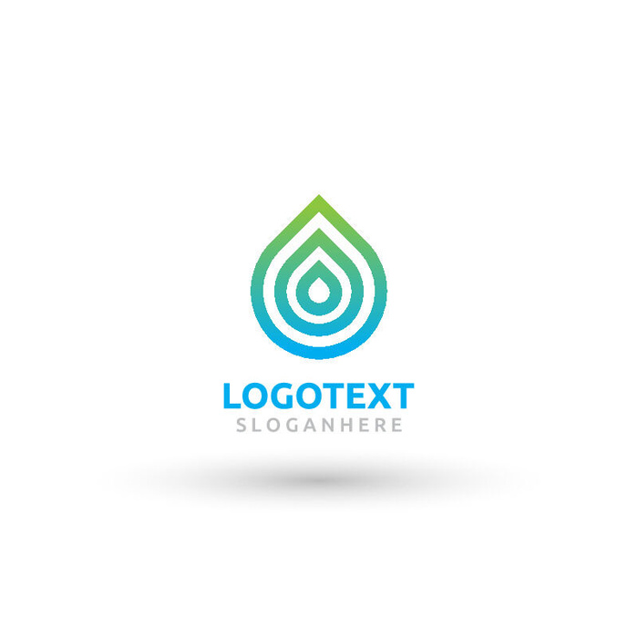 图标标识标志立体几何图形企业商标VI品牌LOGO设计模板AI矢量素材