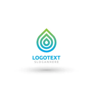 图标标识标志立体几何图形企业商标VI品牌LOGO设计模板AI矢量素材