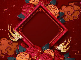 设计装饰新年快乐祝贺春节eps,ai矢量模版下载