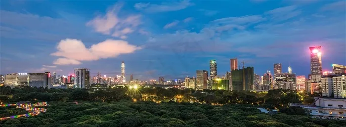 深圳夜景图片