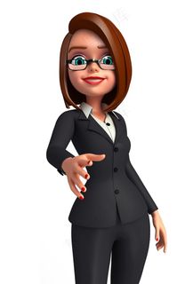 立体商务美女大图