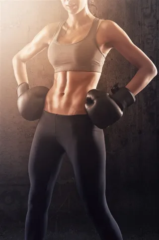 性感减肥瘦身的美女高清图