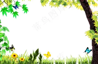 透明图片PNG边框背景图