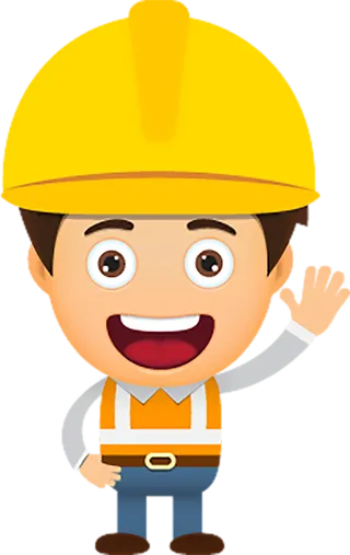 施工员卡通