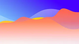 极简剪纸波浪弥散光渐变背景图设计素材