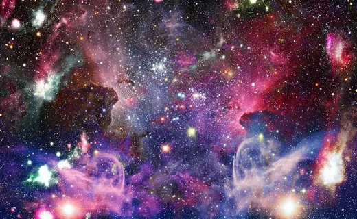 华丽星空天体背景高清图片