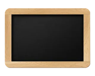 黑色写字板卡通少儿兴趣班素材