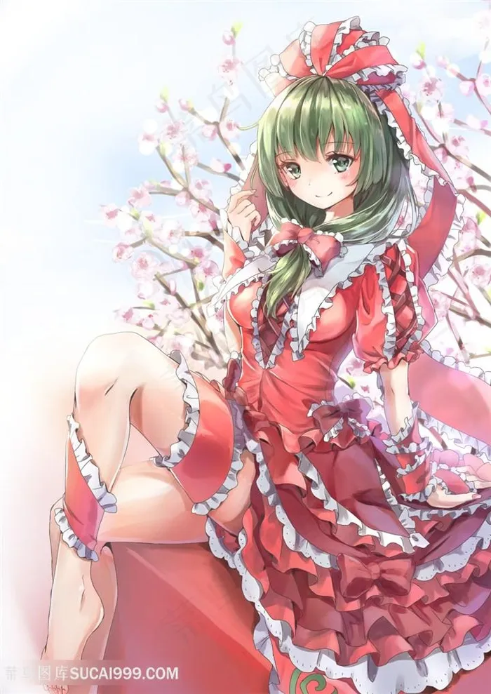 日本可爱洛丽塔女生动漫图片