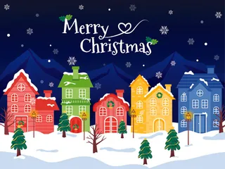 设计创造冬天圣诞节