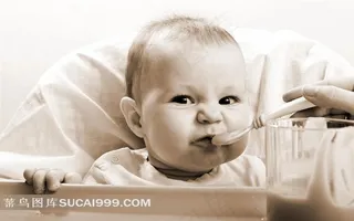 宝宝喂食高清图片