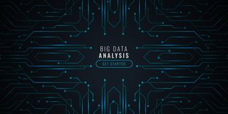 电路图风格科技炫酷风高清质量海报PPT背景素材19354