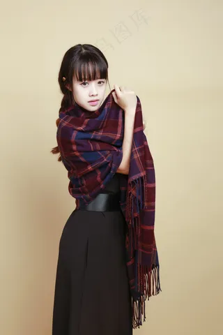 清新唯美可爱的女孩摄影图片