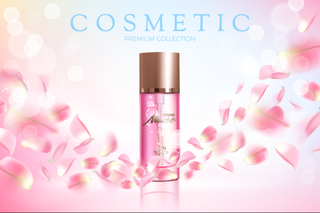 设计广告化妆品素材