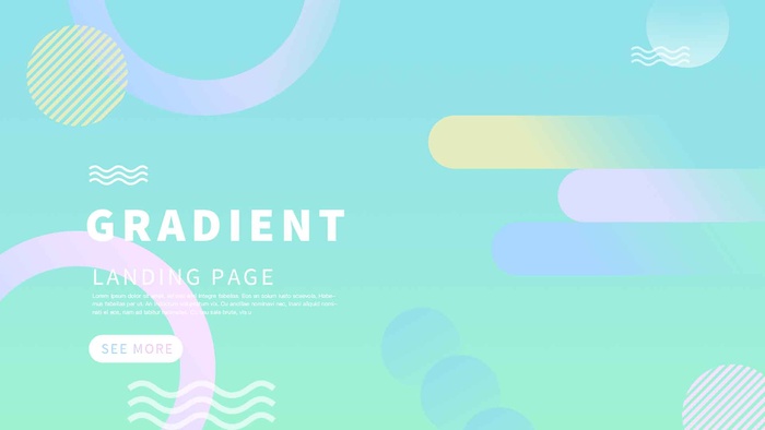 炫丽时尚抽象主视觉KV展板背景2