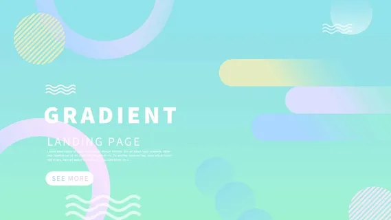 炫丽时尚抽象主视觉KV展板背景2