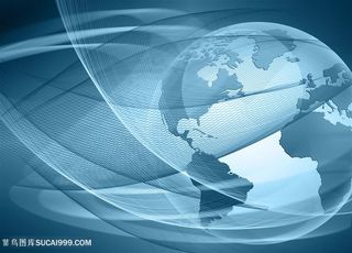 创意商务网络科技地球高清图片