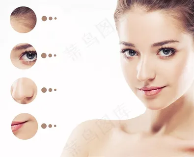 美女美容肌肤摄影高清图片