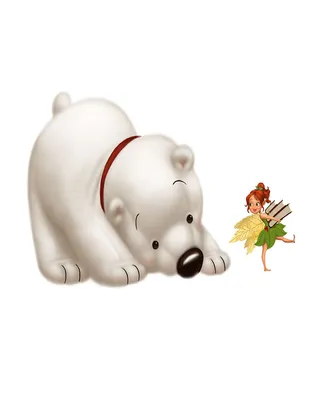 免抠卡通北极熊psd素材