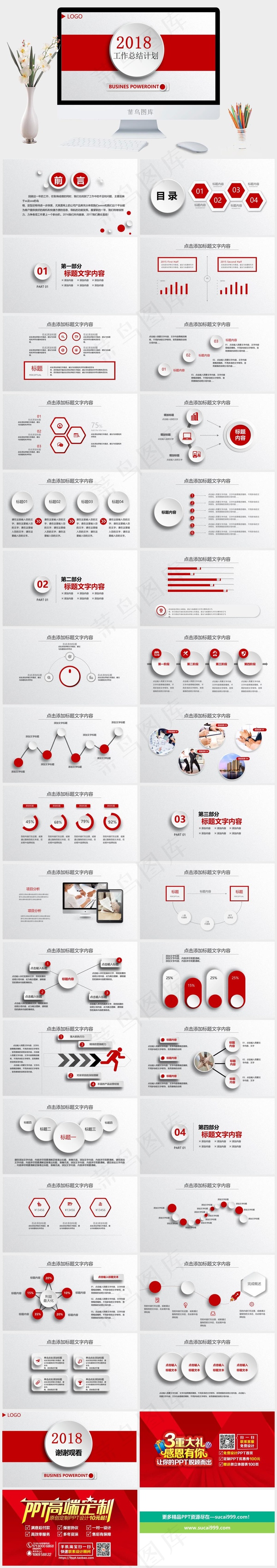总结计划
计划
营销PPT模板