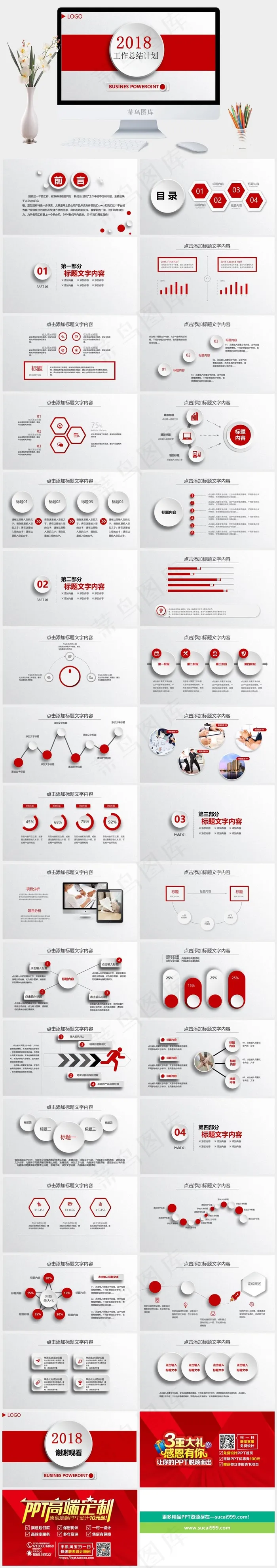 总结计划
计划
营销PPT模板