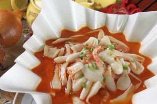 纸锅虾干鸡腿菇 (3)