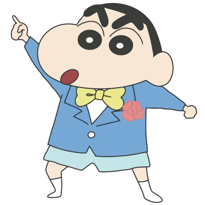 蜡笔小新可爱人物免扣素材