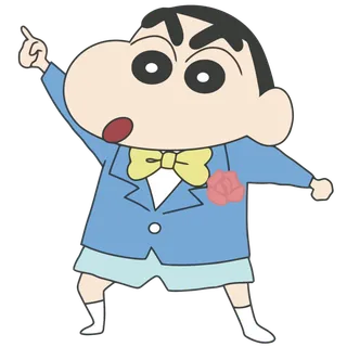 蜡笔小新可爱人物免扣素材