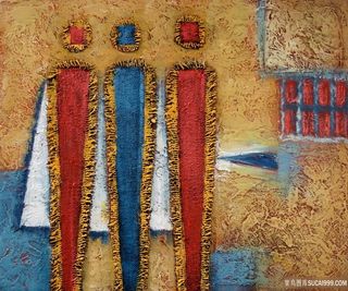 水彩人物唯美艺术插画